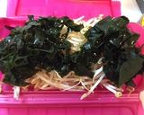 ルクエでさっぱりもやしとわかめのナムル〜作り方2写真