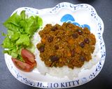 さっぱり☆トマト煮込みのドライカレー作り方10写真