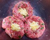 キャベツとピーマン入りハンバーグ♪作り方4写真
