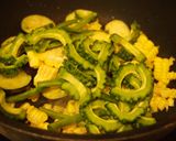 簡単なのにめちゃ美味しい♡麻婆夏野菜作り方3写真