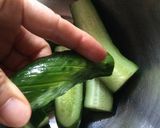 胡瓜の食べるラー油和え作り方1写真