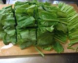 子供でも食べやすい♪麻婆小松菜作り方1写真