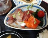 血管ダイエット食396（刺身3種）作り方3写真