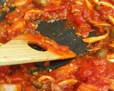 本格*基本のトマトソースパスタ作り方16写真