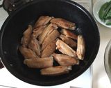 新ジャガと鳥手羽中の煮物作り方3写真