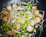 ささっと！ホタテと枝豆の中華炒め☆作り方3写真