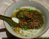 おからこんにゃく麺で「とろろ昆布うどん」作り方3写真