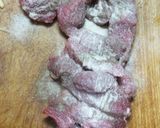 ピーマンのチンジャオニウロース青椒牛肉絲作り方4写真