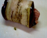 とろとろ茄子とひき肉の巾着煮♡作り方7写真