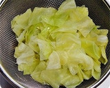 旨味たっぷり♪ キャベツと帆立の中華和え作り方1写真
