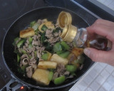 とろりん豆腐と青梗菜の中華炒め作り方6写真