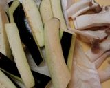 茄子とエリンギで♪牛のみりんしゃぶ和え作り方1写真