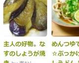 主人の好物。なすのしょうが焼き作り方5写真