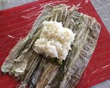 海苔のかわりに*おぼろ昆布で*おにぎらず作り方6写真