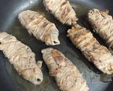 なすとピーマンの牛肉巻き♫玉ドレがけ☆作り方5写真