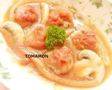 簡単✿とまモンスープにんにくミートボール作り方8写真