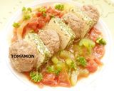 とまモンスープ✨お野菜チーズ＆ハンバーグ作り方8写真