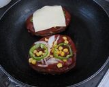 ハンバーグピザ作り方2写真