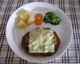 ハンバーグピザ作り方3写真