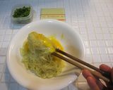 釜玉チーズラーメン作り方1写真