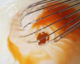 オレンジ風味のレアーチーズケーキ作り方4写真