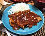 洋食屋さんのポークチャップ作り方6写真