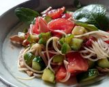 夏野菜とトマトの冷製素麺作り方8写真