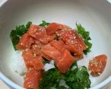 サーモンの漬け丼作り方4写真