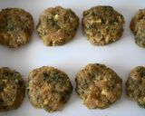 カレー風味☆チーズ入りチキンバーグ作り方3写真