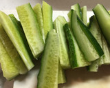 簡単！胡瓜の炒め漬け作り方1写真