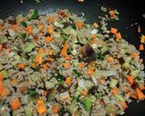 焼き肉のタレでガパオ風ライス作り方3写真