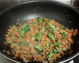 焼き肉のタレでガパオ風ライス作り方4写真