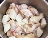 手羽元と大根の中華風スープ煮込み作り方4写真