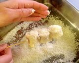 うずらベーコン串フライ作り方5写真
