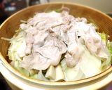 楽チンさっぱりおいしい蒸籠の蒸し豚鍋♪作り方4写真