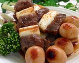 こんにゃくdeヘルシー焼き鳥♡作り方6写真