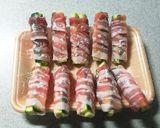 お弁当にも！おつまみズッキーニの豚肉巻き作り方3写真