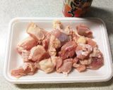 ズッキーニと鶏肉のカラフル味噌炒め♪作り方2写真