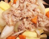 肉じゃが(豚肉version)作り方4写真