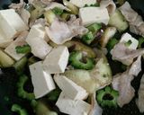 豆腐ゴーヤーと茄子の肉みそ炒め作り方6写真