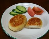 冷凍豆腐とおからの 枝豆チーズハンバーグ作り方12写真