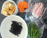 ひじきと厚揚げの煮物✾韓国風作り方1写真