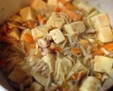 凍り豆腐(高野豆腐OK)乾物たっぷり煮物作り方12写真