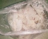 簡単！☆鶏むね肉スティック揚げ☆作り方3写真