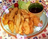 簡単！☆鶏むね肉スティック揚げ☆作り方4写真