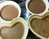 レンジで簡単！なめらかチョコプリン★作り方5写真