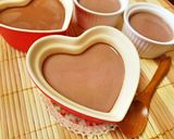 レンジで簡単！なめらかチョコプリン★作り方6写真