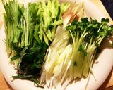 さっぱり香味野菜の冷しゃぶ巻き作り方1写真