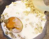 さつま芋ナッツスコーン☆モンブラン風味作り方1写真