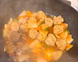 豚こまで肉団子☆揚げない酢豚作り方11写真